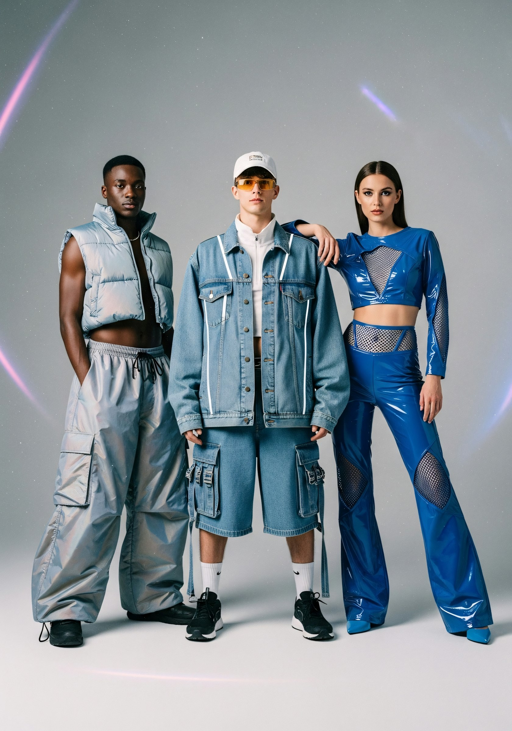 Fashion studio portrait