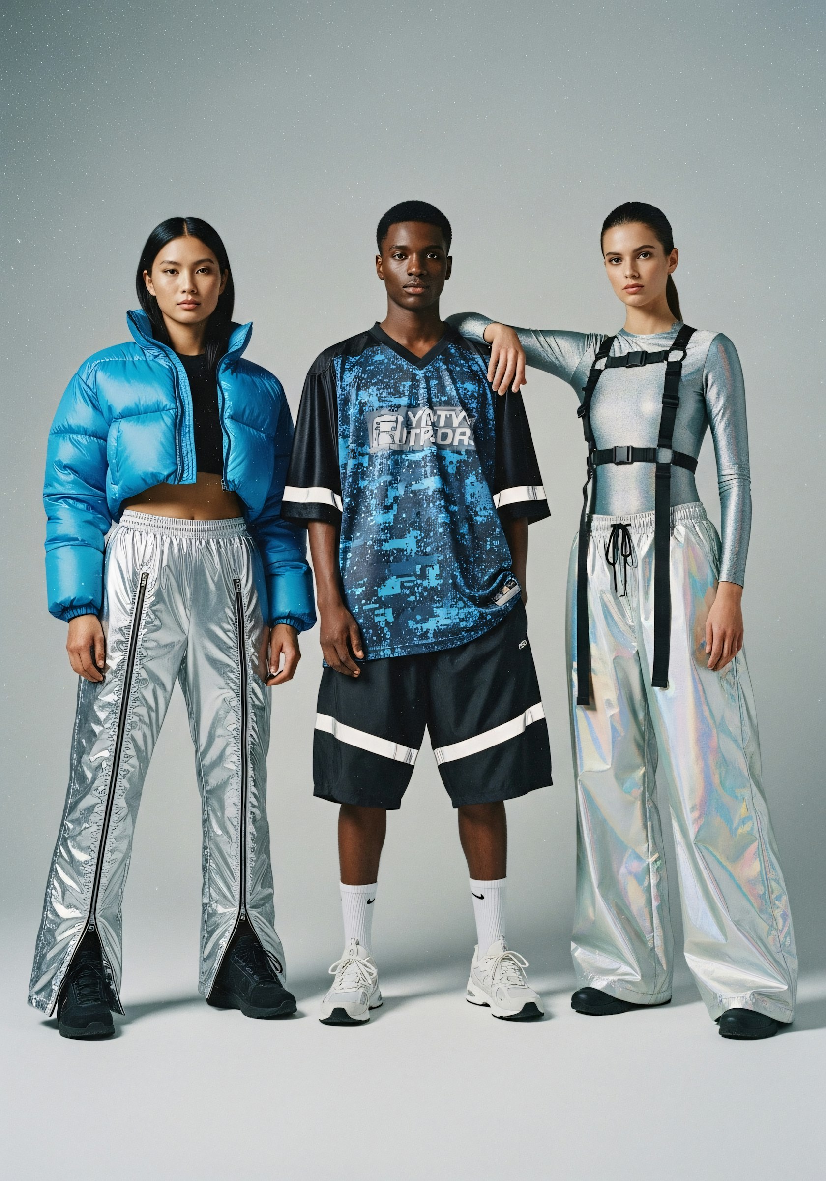 Group formation in studio light